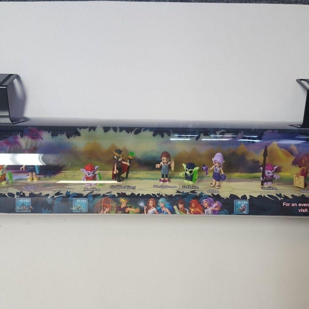 SUPER RARE 2018 Lego Elves Minifigure Target Store Display Tube w/14 Minifigures